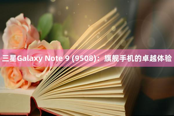 三星Galaxy Note 9 (9508)：旗舰手机的卓越体验